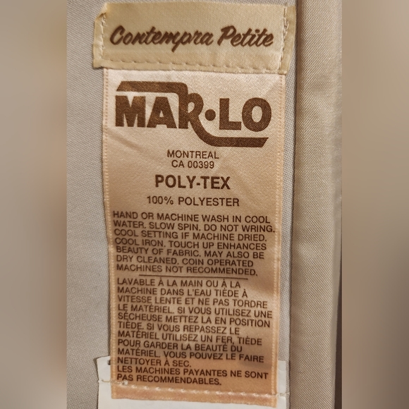 Beautiful Tailored Vintage White Trench Coat with Black Trim at Collar/Pocket - Picture 12 of 14